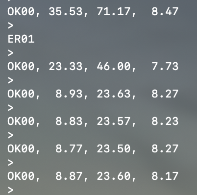 ColorCAL 3 measurement output