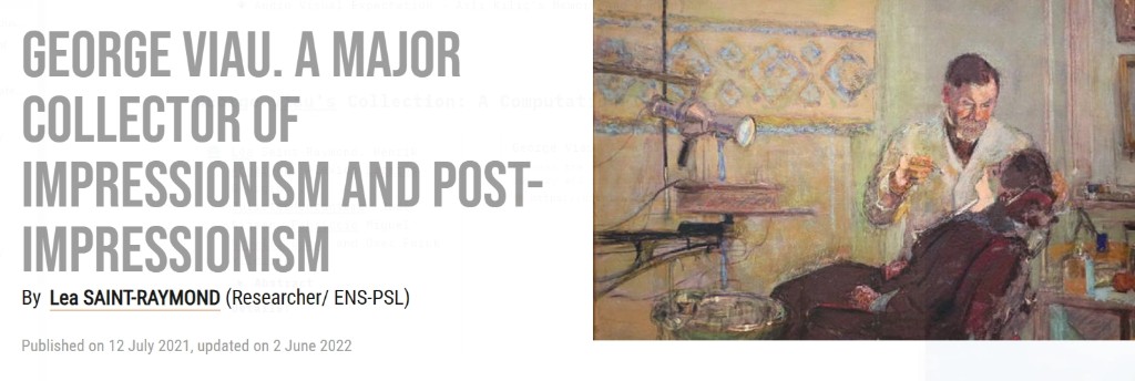 George Viau article cover